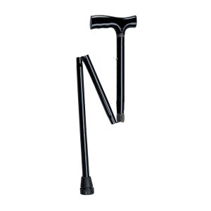 Bastón plegable y ligero de aluminio