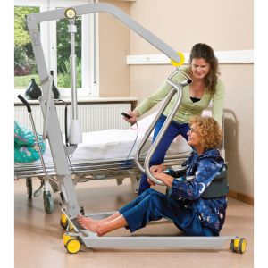 Grúa eléctrica de transferencia de pacientes