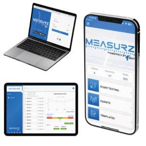 Aplicación Measurz para evaluación de fuerza Dr's choice